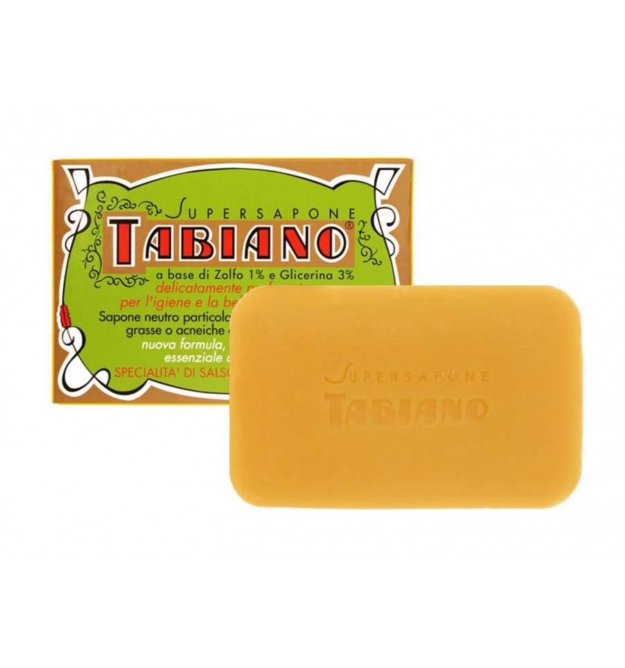 Sapone Di Zolfo Tabiano Anti Acne Supersapone Tabiano Non Costoso 3912