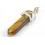 Necklace with pendant edge Tiger Eye natural. Protection, self-Confidence.