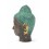 Small head of bronze Buddha h7cm. Crafts asian.