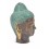 Petite tête de Bouddha en bronze h7cm. Artisanat asiatique.