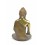 Statuette Bouddha Bhumisparsa Mûdra en bronze h7cm.