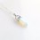 Necklace with pendant peak Moon Stone natural. Fertility and Anti-Stress.