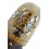 Masque Africain 30cm en bois décor Tortue sable et coquillages Cauris