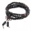 Bracelet Tibetan Mala beads wood + node without end. Black