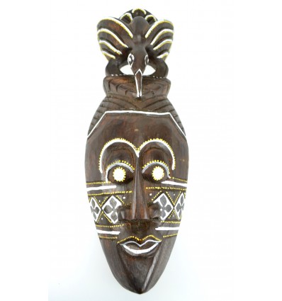 African mask cheap wood. Wall decoration exotic africa.