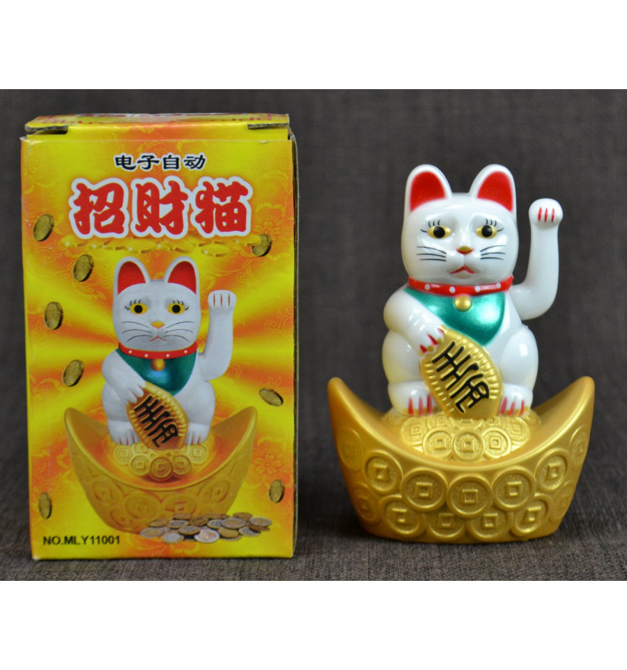 Petit Chat Chinois Porte Bonheur Du