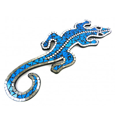 Salamandre murale décoration originale lézard gecko margouillat.