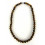 Necklace flush with neck tiger eye lucky charm protection pearls 8mm.