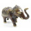 Bronze Indian elephant statuette. Original collector's decorative object.