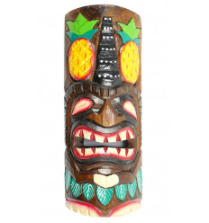 Cheap wooden tiki mask. Wall decoration Tiki beach bar.