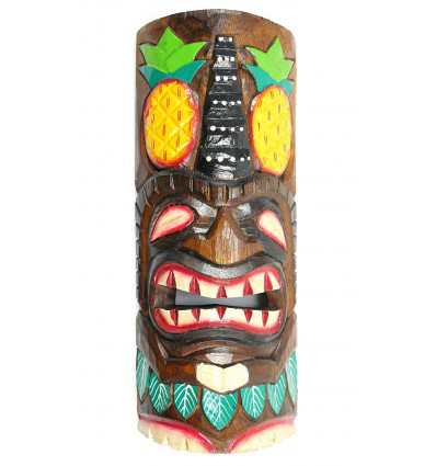 Cheap wooden tiki mask. Wall decoration Tiki beach bar.