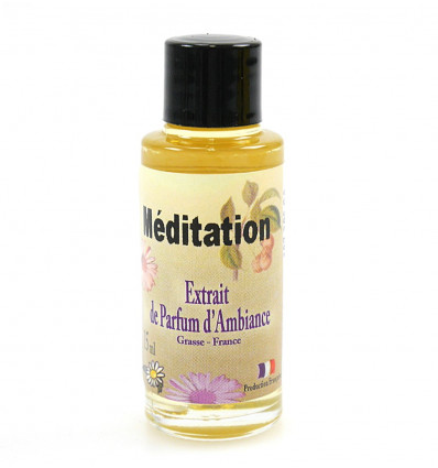 Perfume extract meditation to spread, yoga relaxation and well being.