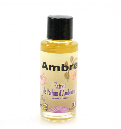 Perfume extract mood amber diffuser, comfort and well-being.