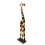 Statua giraffa di legno africano decorazione casa del mondo economico.