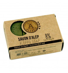 Of Aleppo soap scrub with seeds of black cumin. purchase cheap.