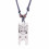 Necklace mixed men's / women's with pendant Tiki - jewel polynesian