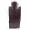 Busto visualizzare le collane in legno massello di cioccolato H25cm