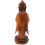 Statue Buddha Zen standing solid wood decoration Zen cheap