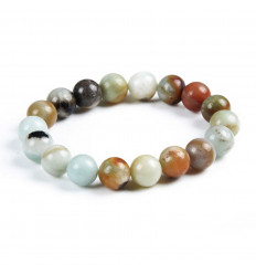 Bracelet Lithotherapie beads 6mm Amazonite natural - Soothing, spontaneity, anti-stress