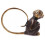 Monkey solid bronze 7cm