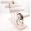 Great display stand for bracelets/watches 4 rods, wood finish white brushed