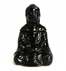 Burning / fragrance Diffuser shape Buddha black ceramic