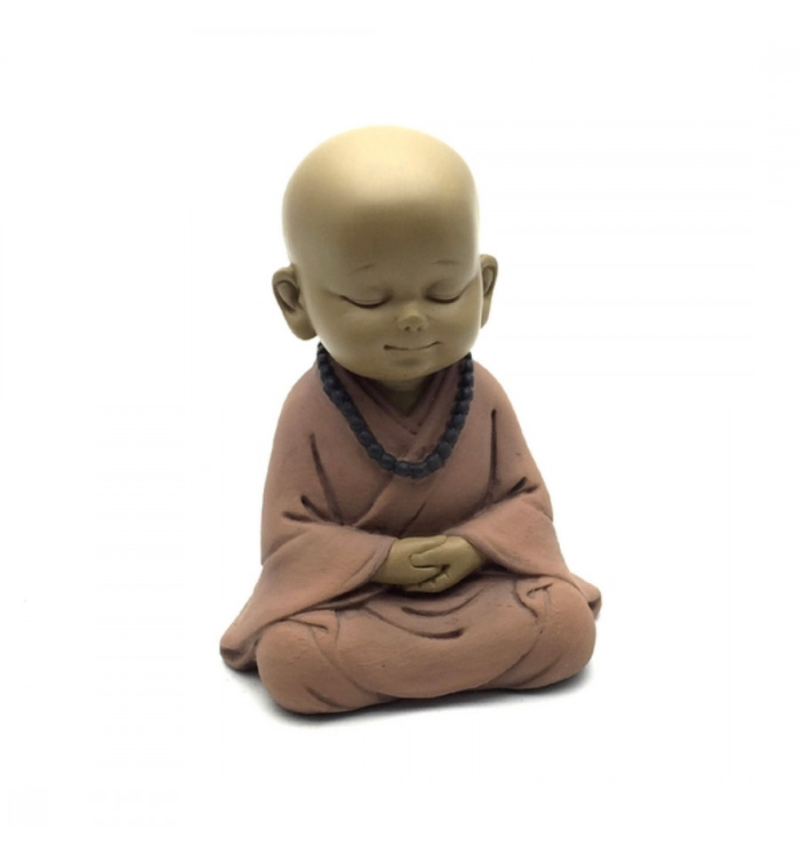 Bebe Bouddha Zen Statuette Figurine Bebe Moine Bouddhiste Enfant