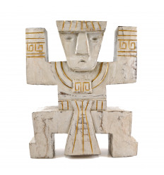 Totem INCA Koh Lanta - handcrafted wooden sculpture