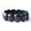 Bracelet Lithotherapie Jade black - balance the energies, protects the pregnancy.