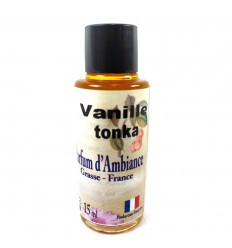 Environment perfume from Grasse, Sweet Vanilla Tonka Bean Origin France