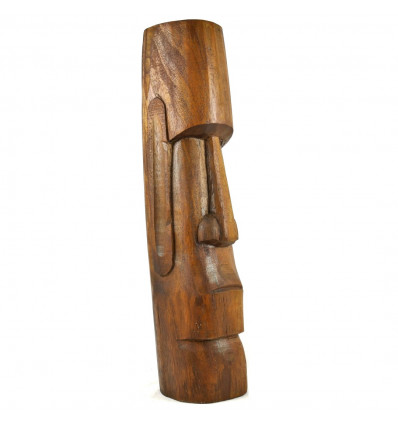 Totem Tiki H50cm da vecchi, modello, Palm. Decorazione maori.