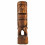 Statue Tiki Kamalo 50cm in Exotic Suar Wood Carved Front Hand