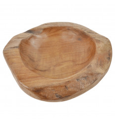 Bowl in Teak Root. Table decoration, fruit bowl or trinket holder
