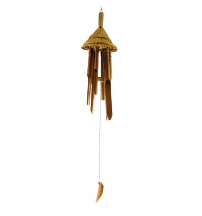 Carillon à vent bambou - fabrication artisanale