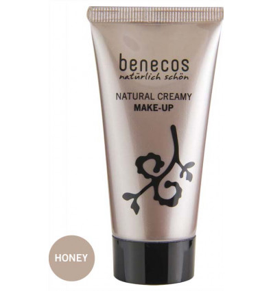Organic Cream Foundation 30ml Honey Tint - Benecos