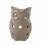 Handmade Ceramic Owl / Owl Perfume Burner - Beige