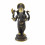 Statuette Ganesh debout en bronze 18cm. Artisanat d'Asie.