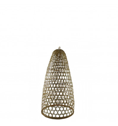 Suspension en Rotin et Bambou Modèle Jimbaran 43cm - Création artisanale