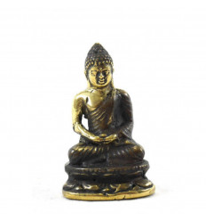 Mini Statuette de Bouddha Dhyāna en Bronze