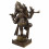 Grande Statue de Ganesh Musicien à 3 Têtes en Bronze Massif 51cm. Pièce Unique autre vue