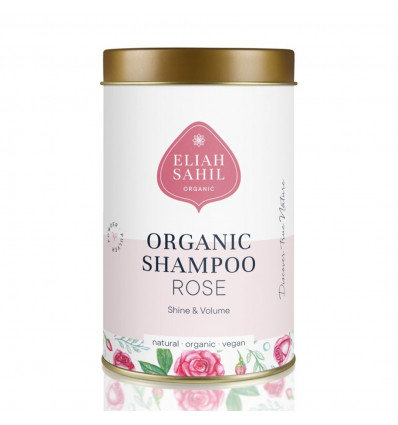 Rose Organic Powder Shampoo - Vegan Eliah Sahil, Zero Waste