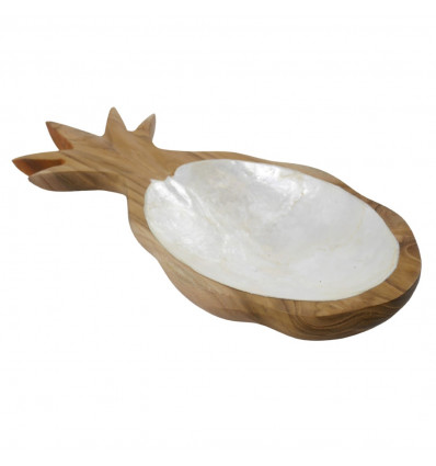 Originale forma tascabile Ananas di legno e cm madreperla