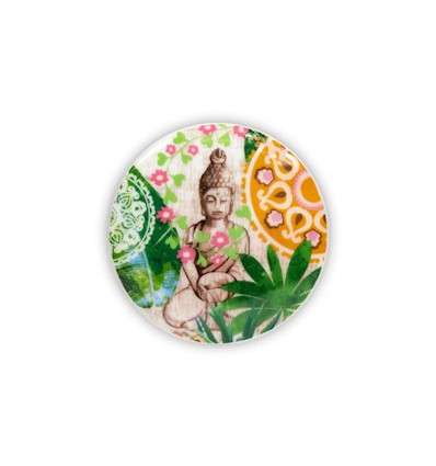 Tisanière en porcelaine avec infuseur Bouddha