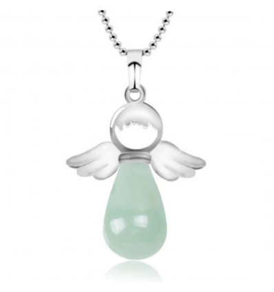 "My Guardian Angel" necklace in natural Aventurine