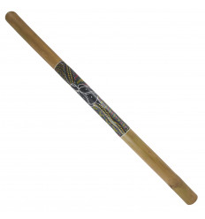 Didgeridoo bamboo painted turtle pattern - 120cm