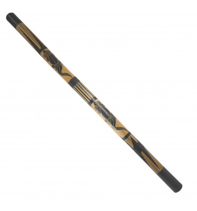 Colorful didgeridoo turtle pattern stick