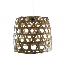 Rattan and bamboo suspension - Lovina Beach - Handcrafted
