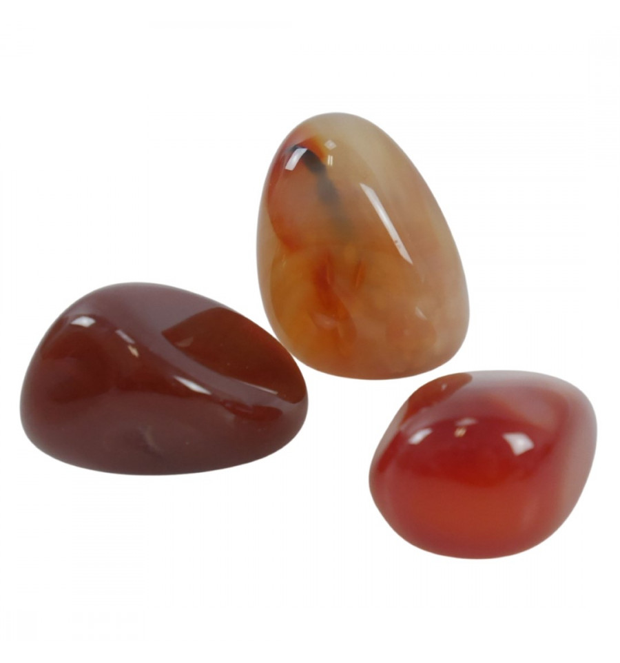 50g Carnelian Tumbled Stones Lots Rough/Specimen NICE NATURAL Agate