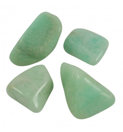 Stones rolled in Natural Amazonite, Harmony and Lithotherapy.