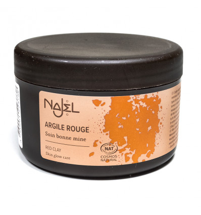 Red clay powder, face and hair mask, good looking 150g - Najel